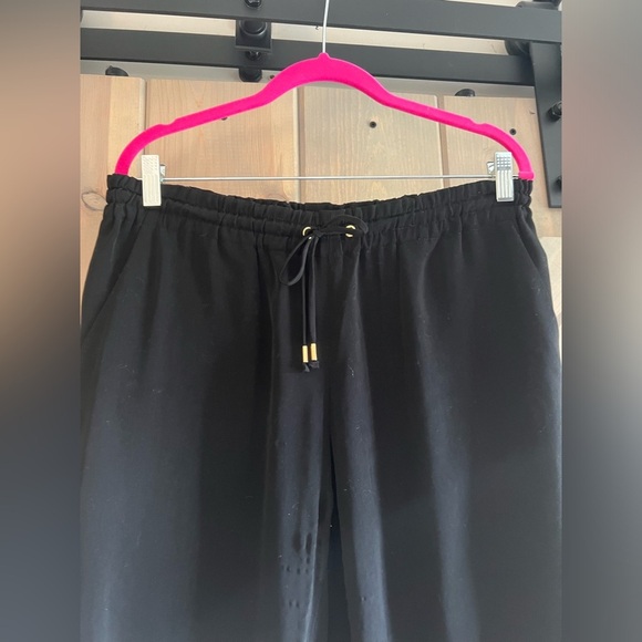 Express Tie Waist Ankle Pant - Picture 3 of 6